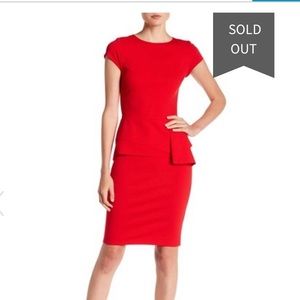 Elegant ruffled dress